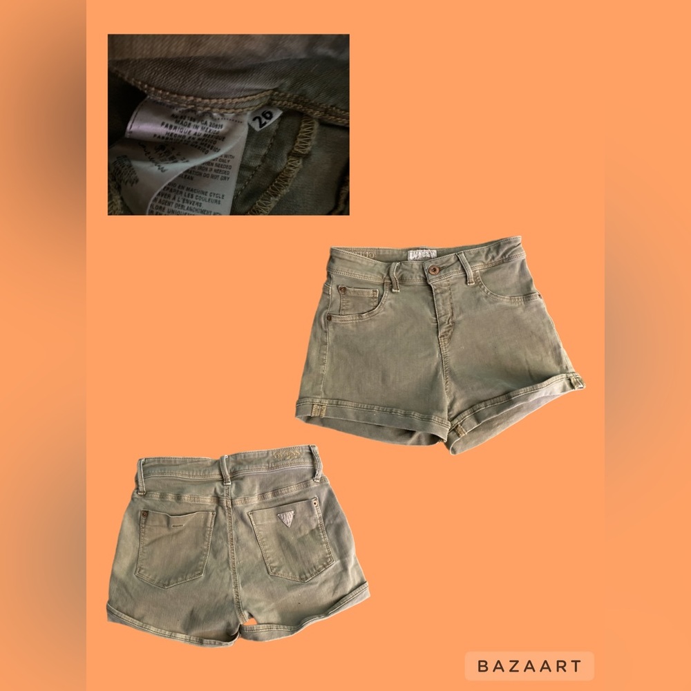 Brown guess shorts